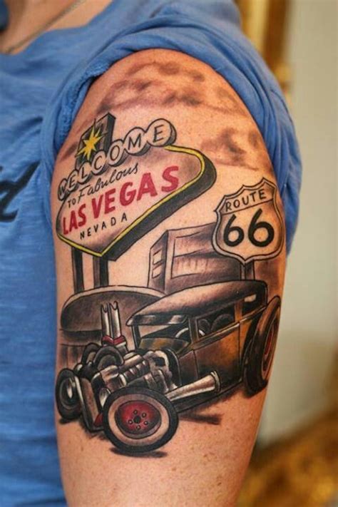 hot rod tattoo designs